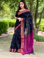 আড়ং কোয়ালিটি পিওর কটন [রানিং ব্লাউজ পিস সহ] C2025-S35