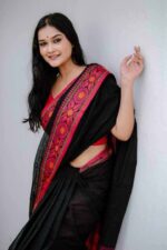 আড়ং কোয়ালিটি পিওর কটন [রানিং ব্লাউজ পিস সহ] C2025-S41